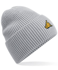 Shaka Ribbed Beanie - Grey
