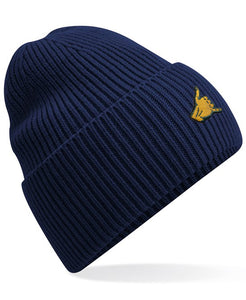 Shaka Ribbed Beanie - Navy
